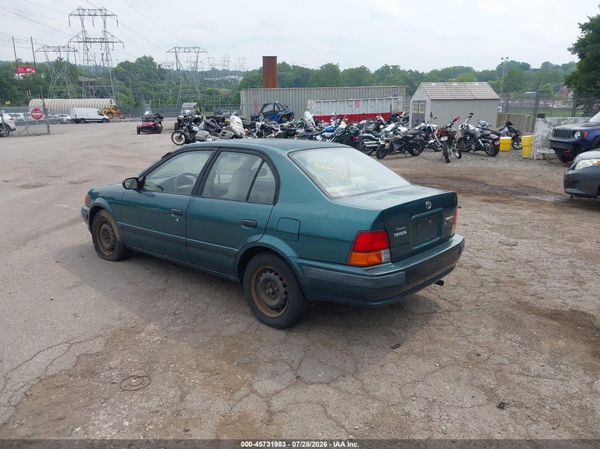 1997 Toyota Tercel VIN JT2BC52L8V0241082 IAAI salvage auction — FRONT END, Clear (Pennsylvania), sold $300 on 2026-07-31 (photo 3)