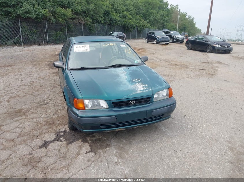 1997 Toyota Tercel VIN JT2BC52L8V0241082 IAAI salvage auction — FRONT END, Clear (Pennsylvania), sold $300 on 2026-07-31 (photo 6)