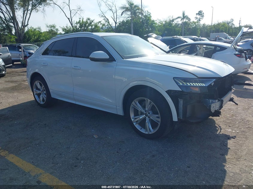 2023 Audi Q8 VIN WA1AVBF14PD026020 — IAAI salvage auction photo