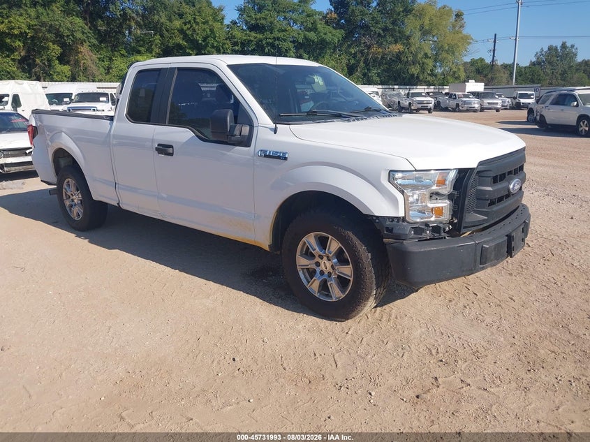 2016 Ford F-150 VIN 1FTEX1C80GFB29257 IAAI salvage auction — REAR END, Salvage (Texas), sold $2,650 on 2026-08-24 (photo 1)