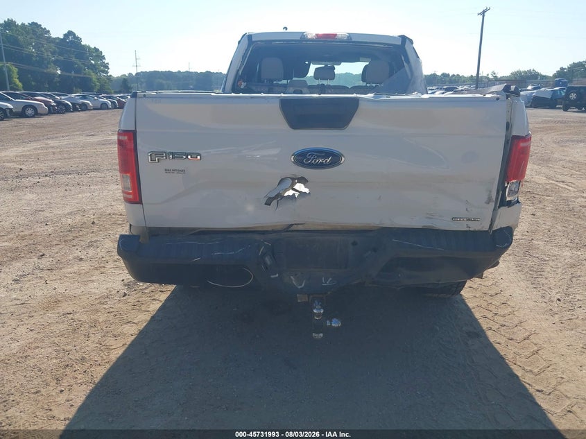 2016 Ford F-150 VIN 1FTEX1C80GFB29257 IAAI salvage auction — REAR END, Salvage (Texas), sold $2,650 on 2026-08-24 (photo 6)