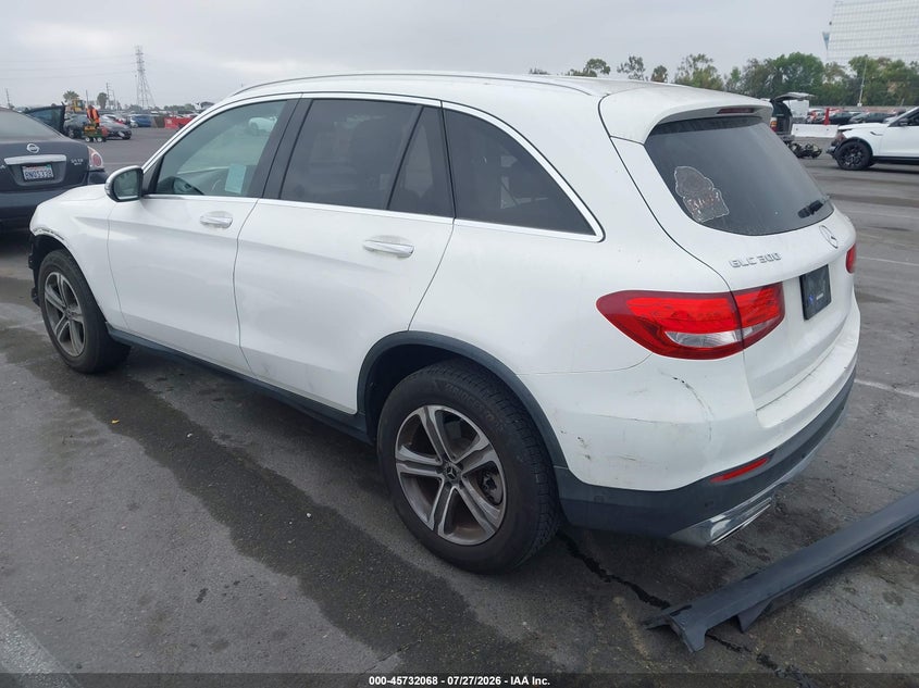 2019 Mercedes-benz Glc VIN WDC0G4KB5KV164412 IAAI salvage auction — FRONT END, Salvage Title, sold $6,700 on 2026-08-20 (photo 3)