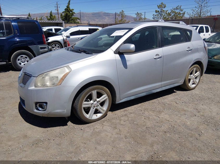 2009 Pontiac Vibe VIN 5Y2SM67019Z451582 IAAI salvage auction — NORMAL WEAR, Regular (Nevada), sold $775 on 2026-09-04 (photo 2)