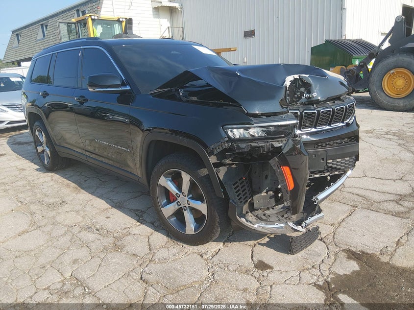 2021 Jeep Grand cherokee VIN 1C4RJKBG6M8171028 — IAAI salvage auction photo