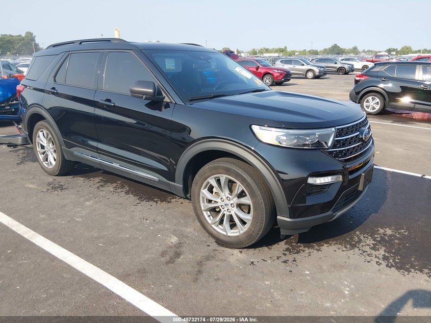 2021 Ford Explorer VIN 1FMSK8DH6MGC24044 — IAAI salvage auction photo