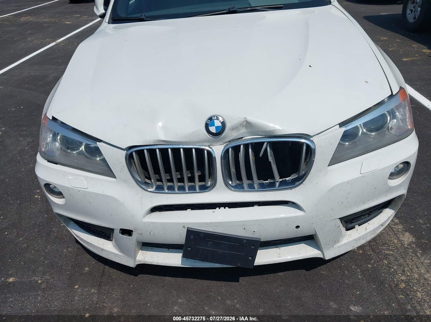 2014 BMW X3 VIN 5UXWX7C51E0E82055 IAAI salvage auction — FRONT END, Salvage Title, sold $1,700 on 2026-08-20 (photo 6)
