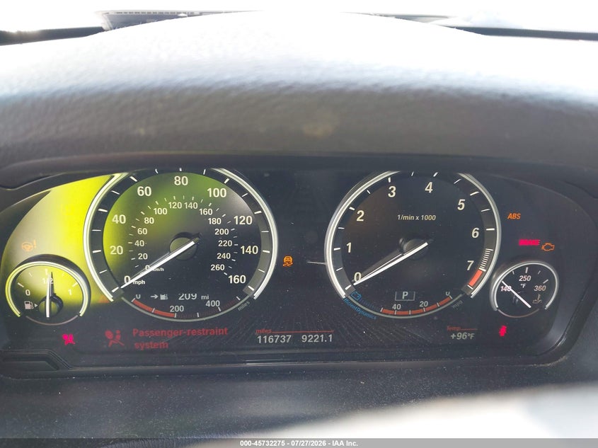 2014 BMW X3 VIN 5UXWX7C51E0E82055 IAAI salvage auction — FRONT END, Salvage Title, sold $1,700 on 2026-08-20 (photo 7)