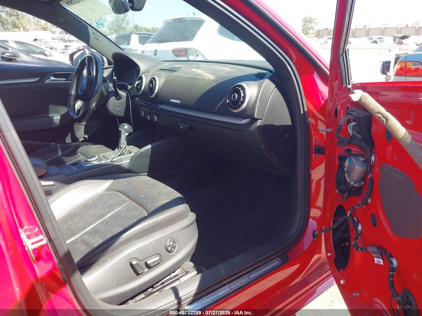 2017 Audi A3 VIN WAUUPBFF0HA035144 IAAI salvage auction — FRONT END, Salvage (California), sold $1,650 on 2026-08-03 (photo 5)