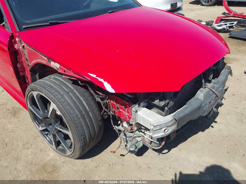 2017 Audi A3 VIN WAUUPBFF0HA035144 IAAI salvage auction — FRONT END, Salvage (California), sold $1,650 on 2026-08-03 (photo 6)