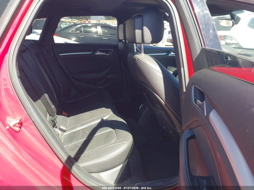 2017 Audi A3 VIN WAUUPBFF0HA035144 IAAI salvage auction — FRONT END, Salvage (California), sold $1,650 on 2026-08-03 (photo 8)