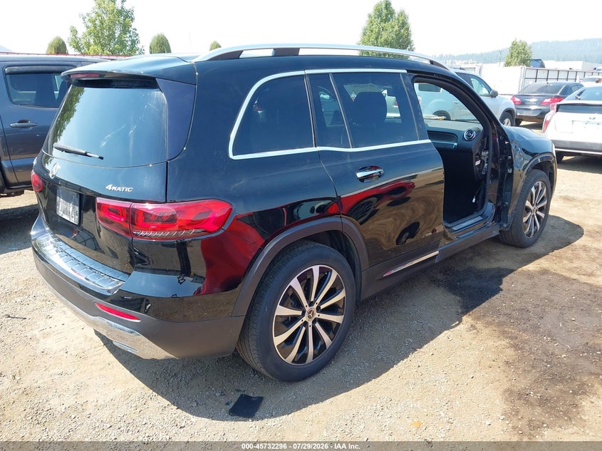 2021 Mercedes-benz Glb VIN W1N4M4HB6MW143940 IAAI salvage auction — RIGHT SIDE, Bill Of Sale (Washington), sold $11,500 on 2026-08-26 (photo 4)