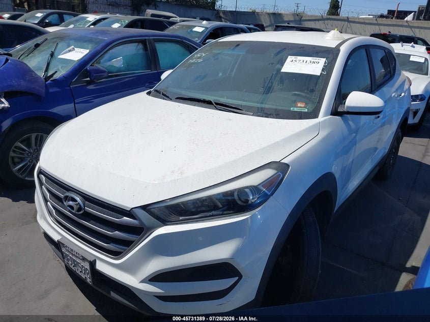 2018 Hyundai Tucson VIN KM8J23A47JU750695 IAAI salvage auction — VANDALISM, Salvage Title, sold $2,800 on 2026-08-03 (photo 2)