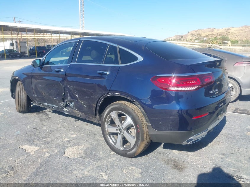 2023 Mercedes-benz Glc coupe VIN W1N0J8EB6PG165308 IAAI salvage auction — LEFT SIDE, Salvage (California), sold $18,000 on 2026-08-17 (photo 3)
