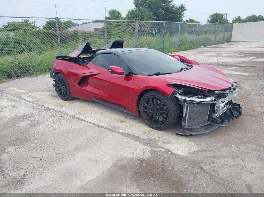 2023 Chevrolet Corvette Stingray VIN 1G1YB3D40P5112637 — IAAI salvage auction photo