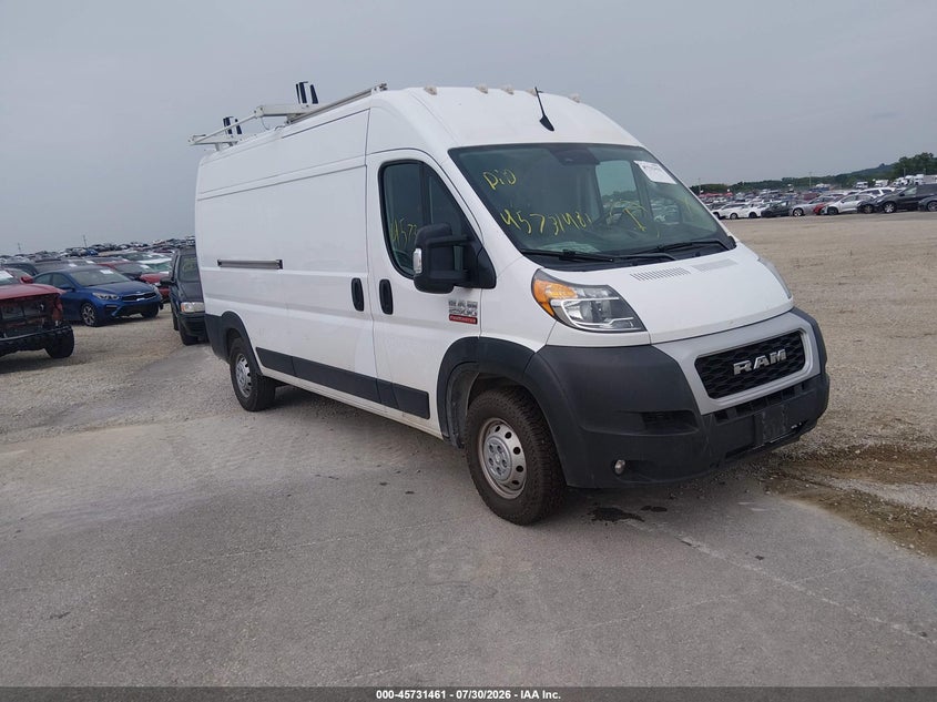 2022 Ram Promaster 2500 VIN 3C6LRVDG6NE102819 — IAAI salvage auction photo