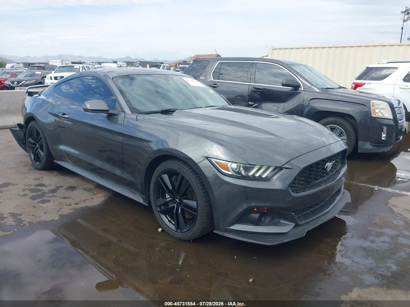 2016 Ford Mustang VIN 1FA6P8TH2G5273563 IAAI salvage auction — RIGHT REAR, Salvage Title, sold $5,000 on 2026-08-03 (photo 1)