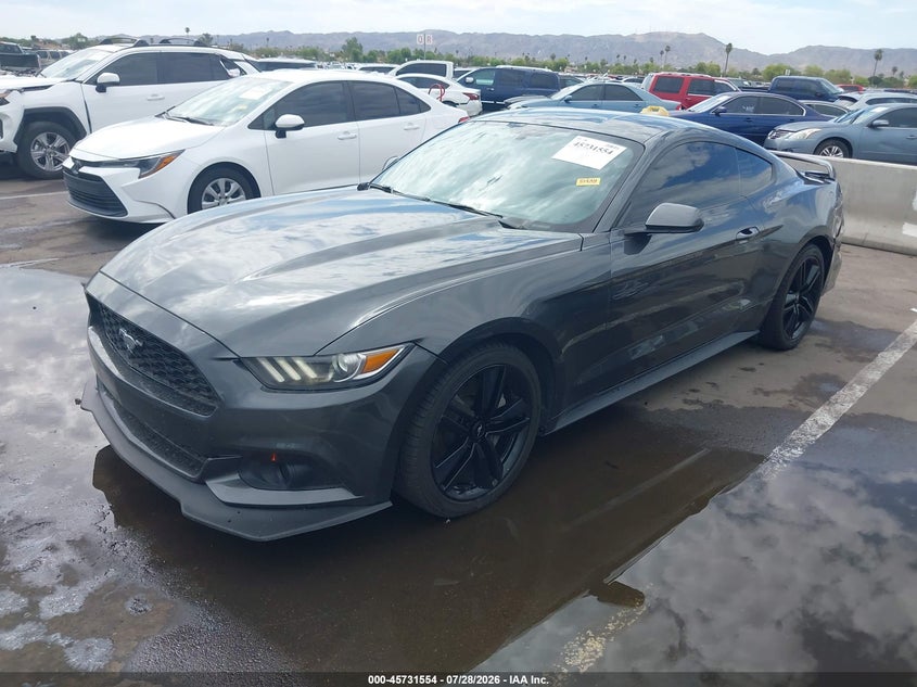 2016 Ford Mustang VIN 1FA6P8TH2G5273563 IAAI salvage auction — RIGHT REAR, Salvage Title, sold $5,000 on 2026-08-03 (photo 2)
