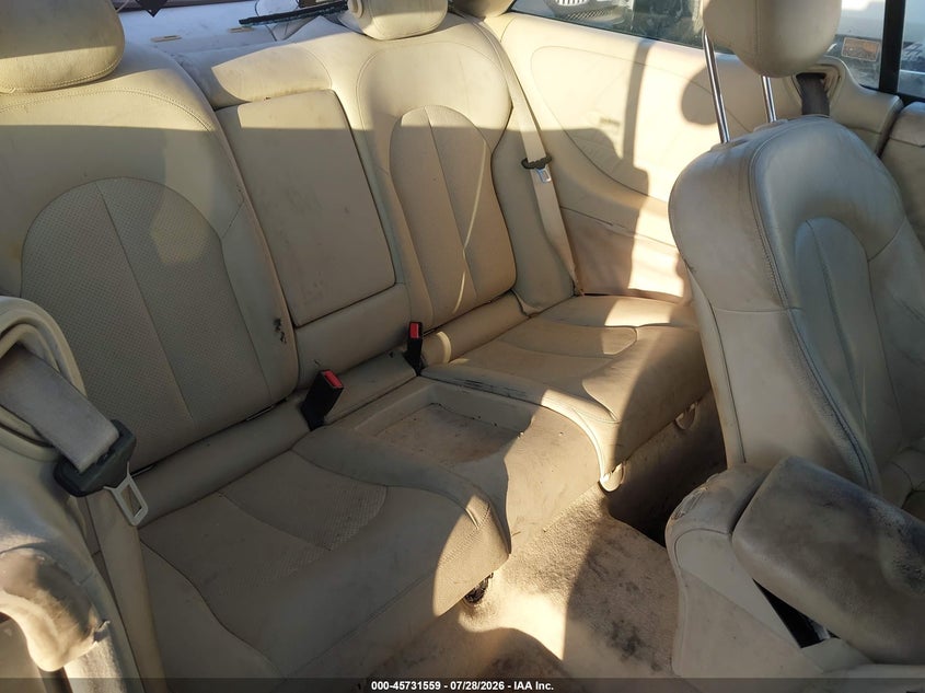 2004 Mercedes-benz Clk-class VIN WDBTJ65J54F104449 IAAI salvage auction — REAR END, Original (Texas), sold $800 on 2026-09-04 (photo 8)