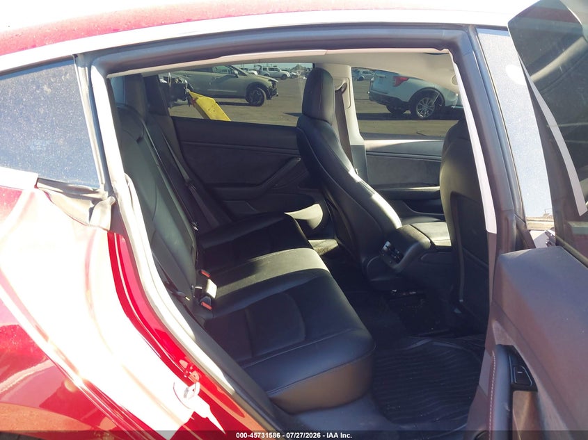 2018 Tesla Model 3 VIN 5YJ3E1EA4JF047041 IAAI salvage auction — LEFT SIDE, Salvage (California), sold $5,900 on 2026-08-26 (photo 8)