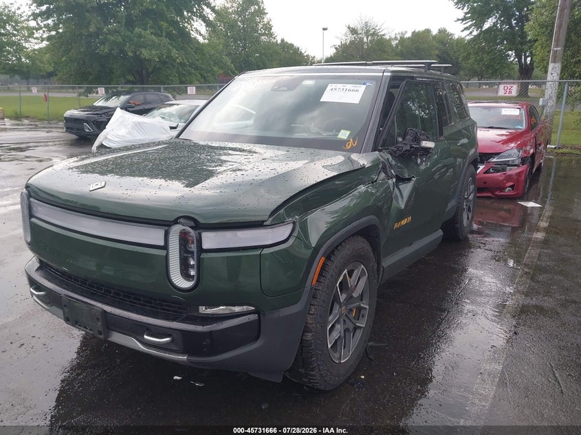 2022 Rivian R1s VIN 7PDSGABL7NN002431 IAAI salvage auction — FRONT END, Wait Title, sold $16,000 on 2026-09-17 (photo 2)