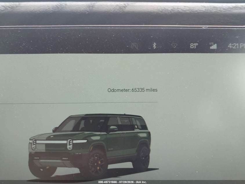 2022 Rivian R1s VIN 7PDSGABL7NN002431 IAAI salvage auction — FRONT END, Wait Title, sold $16,000 on 2026-09-17 (photo 7)