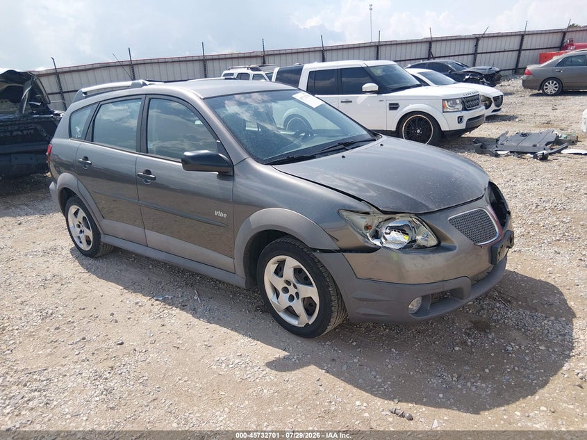 2007 Pontiac Vibe VIN 5Y2SL65887Z430107 IAAI salvage auction — FRONT END, Clear (Arkansas), sold $600 on 2026-08-27 (photo 1)