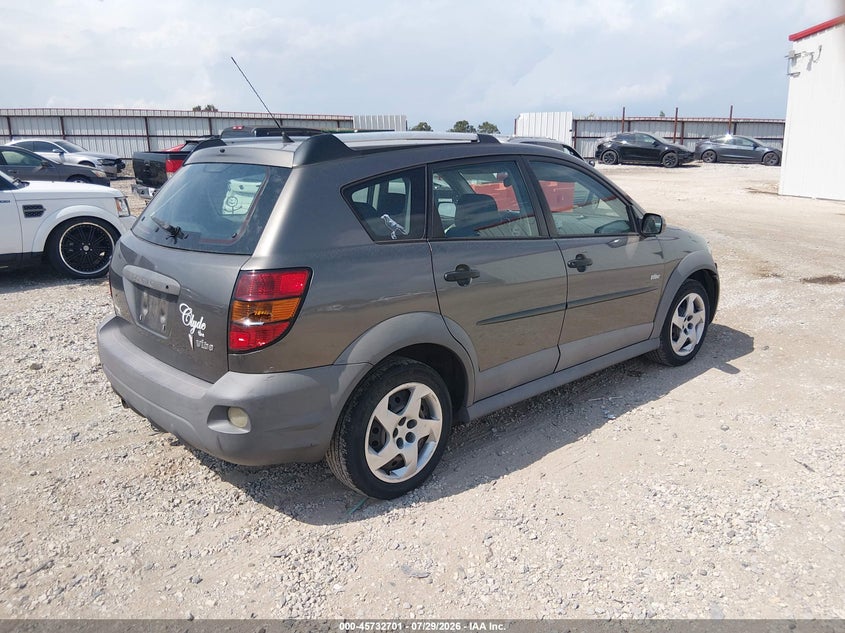 2007 Pontiac Vibe VIN 5Y2SL65887Z430107 IAAI salvage auction — FRONT END, Clear (Arkansas), sold $600 on 2026-08-27 (photo 4)