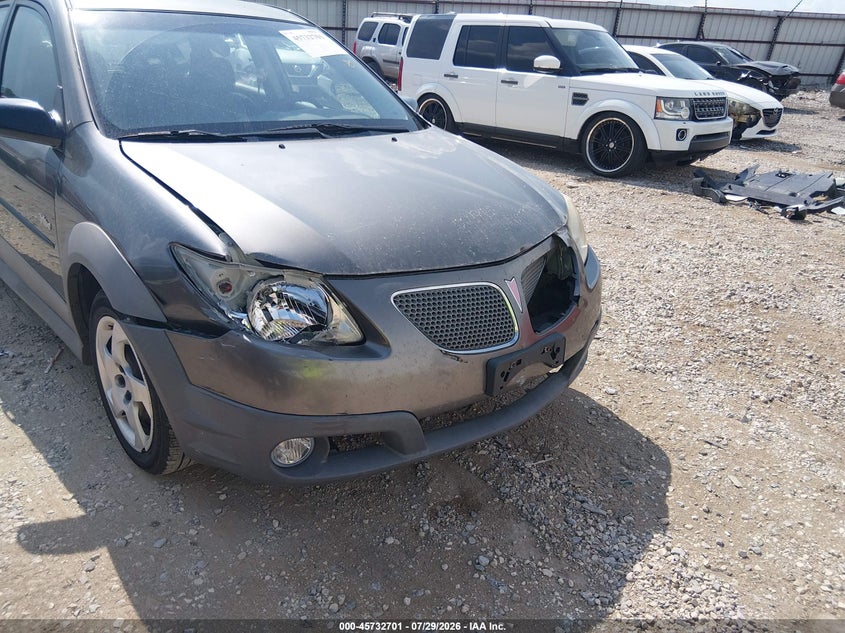 2007 Pontiac Vibe VIN 5Y2SL65887Z430107 IAAI salvage auction — FRONT END, Clear (Arkansas), sold $600 on 2026-08-27 (photo 6)