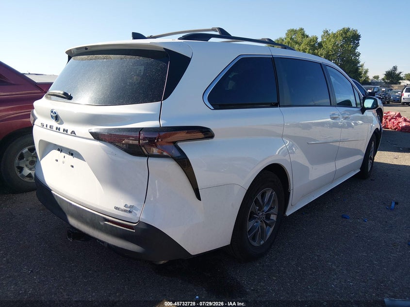 2023 Toyota Sienna VIN 5TDKSKFC5PS074327 IAAI salvage auction — FRONT END, Salvage Title, sold $14,500 on 2026-08-25 (photo 4)