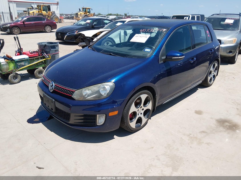 2012 Volkswagen Gti VIN WVWHV7AJ7CW341661 IAAI salvage auction — NORMAL WEAR, Original (Texas), sold $1,850 on 2026-08-18 (photo 2)