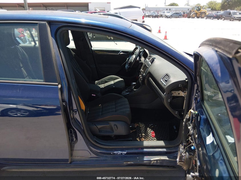 2012 Volkswagen Gti VIN WVWHV7AJ7CW341661 IAAI salvage auction — NORMAL WEAR, Original (Texas), sold $1,850 on 2026-08-18 (photo 5)