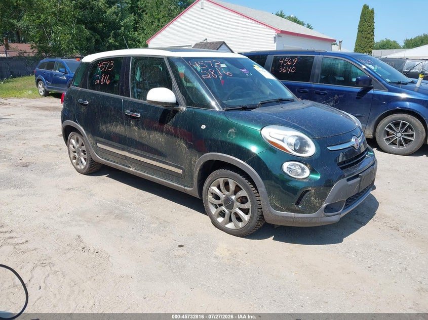 2016 Fiat 500l VIN ZFBCFADH5GZ037653 IAAI salvage auction — NORMAL WEAR, Original (Maine), sold $275 on 2026-08-03 (photo 1)