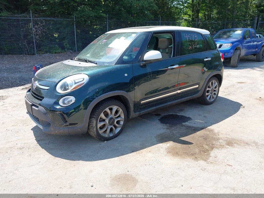 2016 Fiat 500l VIN ZFBCFADH5GZ037653 IAAI salvage auction — NORMAL WEAR, Original (Maine), sold $275 on 2026-08-03 (photo 2)
