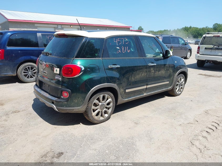 2016 Fiat 500l VIN ZFBCFADH5GZ037653 IAAI salvage auction — NORMAL WEAR, Original (Maine), sold $275 on 2026-08-03 (photo 4)