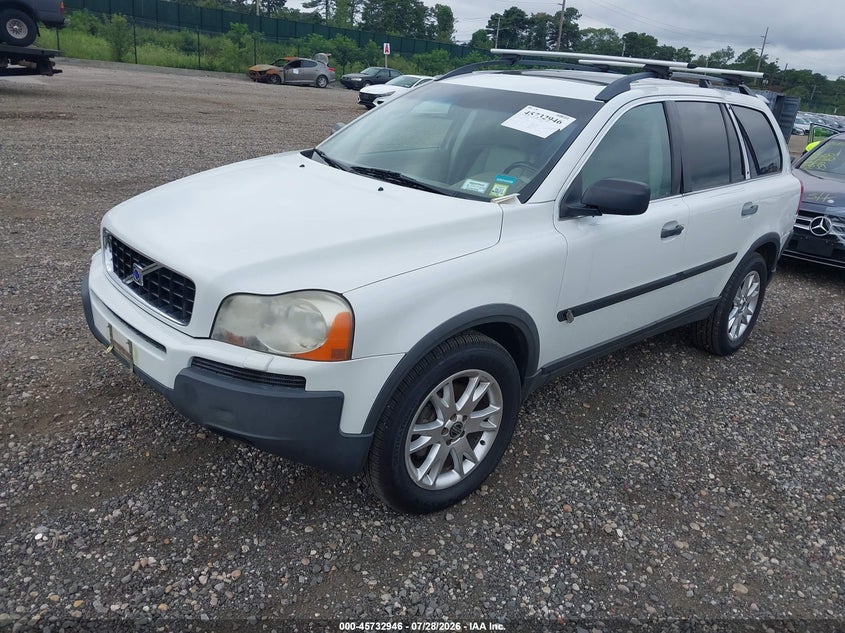 2004 Volvo Xc90 VIN YV1CZ91H141118368 IAAI salvage auction — NORMAL WEAR, Clear (New York), sold $550 on 2026-08-04 (photo 2)