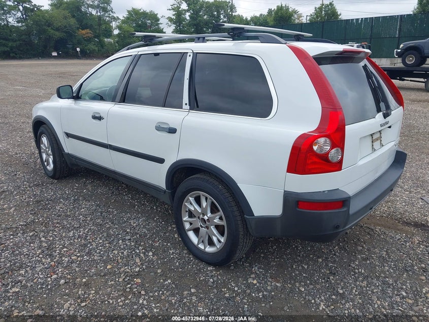2004 Volvo Xc90 VIN YV1CZ91H141118368 IAAI salvage auction — NORMAL WEAR, Clear (New York), sold $550 on 2026-08-04 (photo 3)