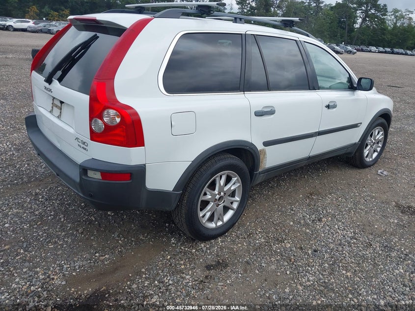 2004 Volvo Xc90 VIN YV1CZ91H141118368 IAAI salvage auction — NORMAL WEAR, Clear (New York), sold $550 on 2026-08-04 (photo 4)