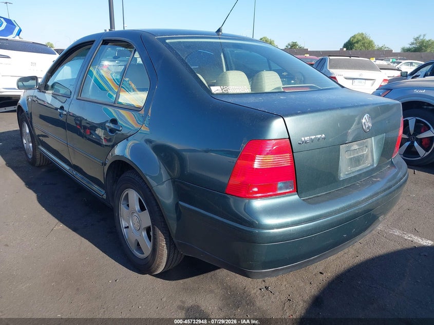 2003 Volkswagen Jetta VIN 3VWSK69M43M105327 IAAI salvage auction — SIDE, Salvage Certificate (California), sold $775 on 2026-08-07 (photo 3)