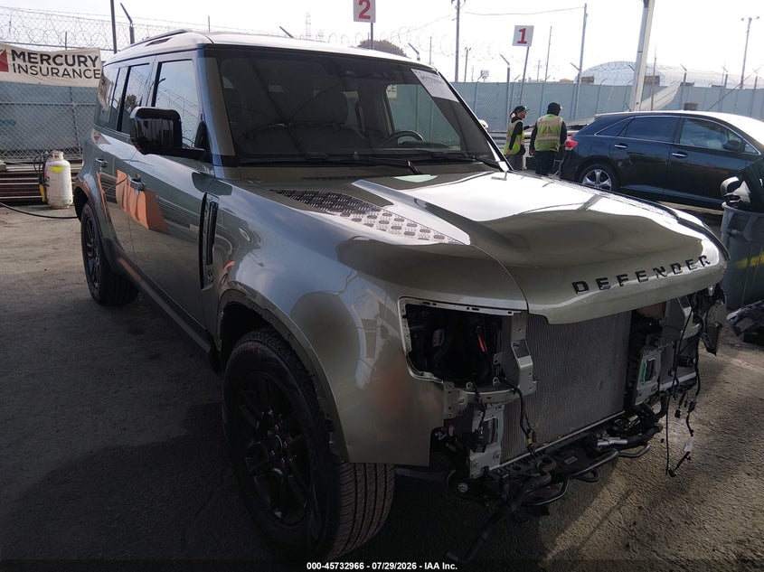 2022 Land rover Defender VIN SALEKERX6N2074623 — IAAI salvage auction photo