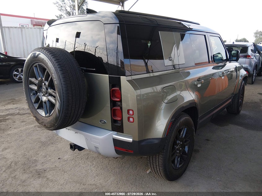 2022 Land rover Defender VIN SALEKERX6N2074623 IAAI salvage auction — FRONT END, Wait Title, sold $23,500 on 2026-09-04 (photo 4)
