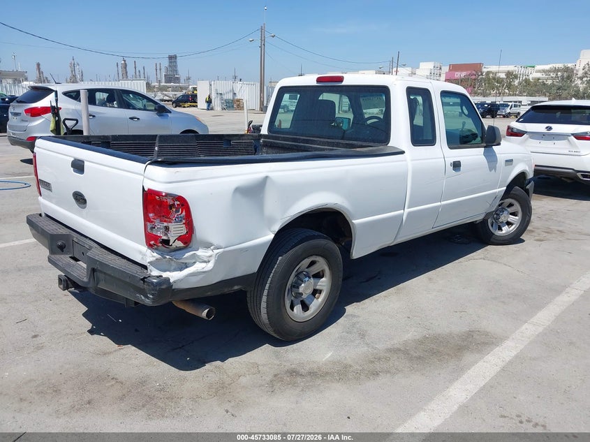 2011 Ford Ranger VIN 1FTLR1EE6BPB16858 IAAI salvage auction — REAR END, Salvage (California), sold $2,650 on 2026-08-20 (photo 4)