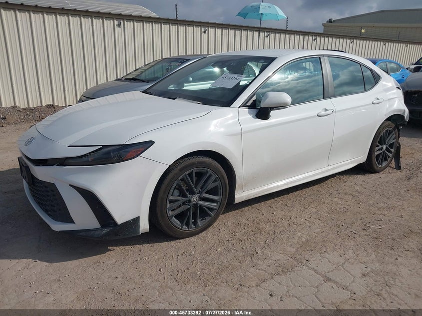 2025 Toyota Camry VIN 4T1DAACK6SU555897 IAAI salvage auction — REAR END, Enterprise Vehicles Clear Only (California), sold $11,800 on 2026-07-31 (photo 2)