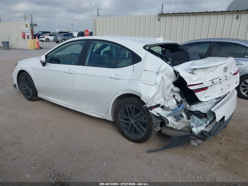 2025 Toyota Camry VIN 4T1DAACK6SU555897 IAAI salvage auction — REAR END, Enterprise Vehicles Clear Only (California), sold $11,800 on 2026-07-31 (photo 3)