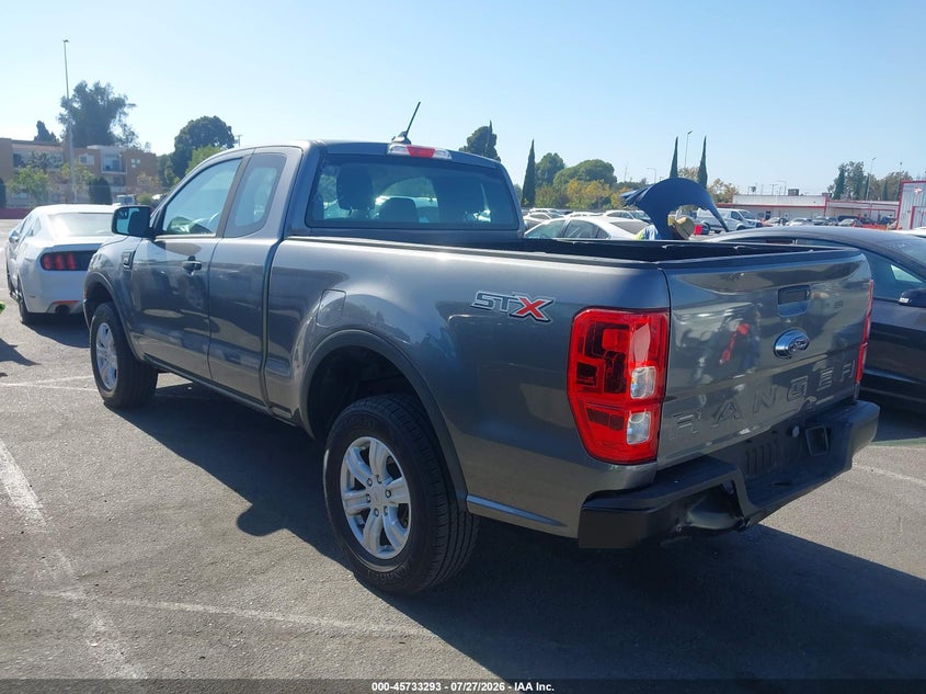 2021 Ford Ranger VIN 1FTER1EH7MLD32294 IAAI salvage auction — REAR END, Wait Title, sold $8,700 on 2026-08-10 (photo 3)