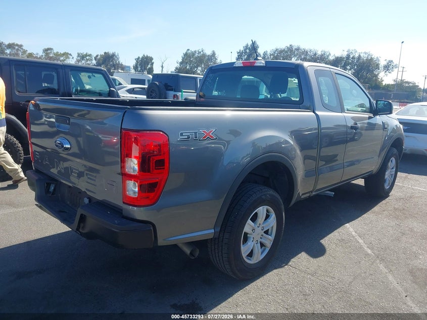 2021 Ford Ranger VIN 1FTER1EH7MLD32294 IAAI salvage auction — REAR END, Wait Title, sold $8,700 on 2026-08-10 (photo 4)