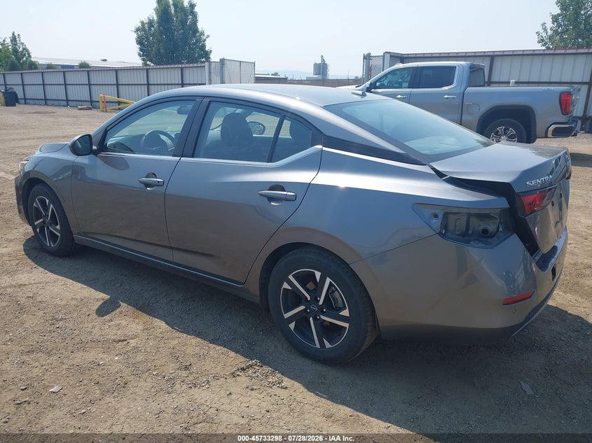 2025 Nissan Sentra VIN 3N1AB8CV9SY287497 IAAI salvage auction — REAR END, Enterprise Vehicles Clear Only (Nevada), sold $8,400 on 2026-08-01 (photo 3)