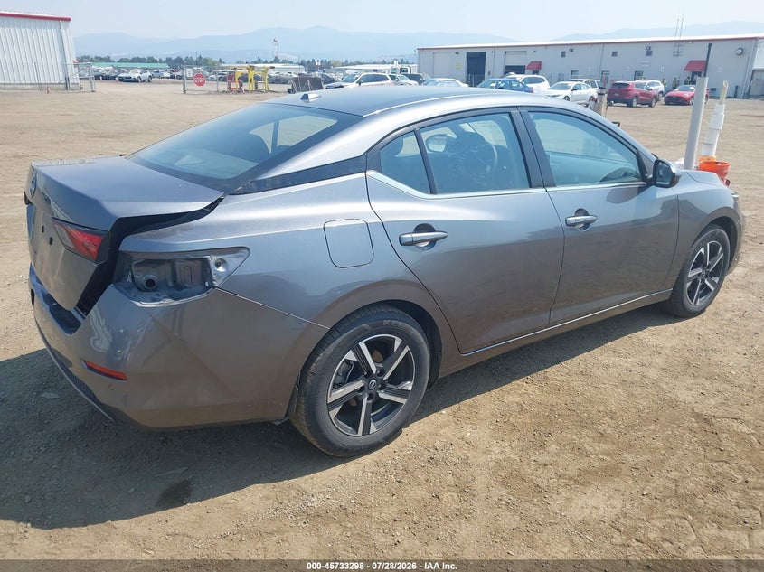 2025 Nissan Sentra VIN 3N1AB8CV9SY287497 IAAI salvage auction — REAR END, Enterprise Vehicles Clear Only (Nevada), sold $8,400 on 2026-08-01 (photo 4)