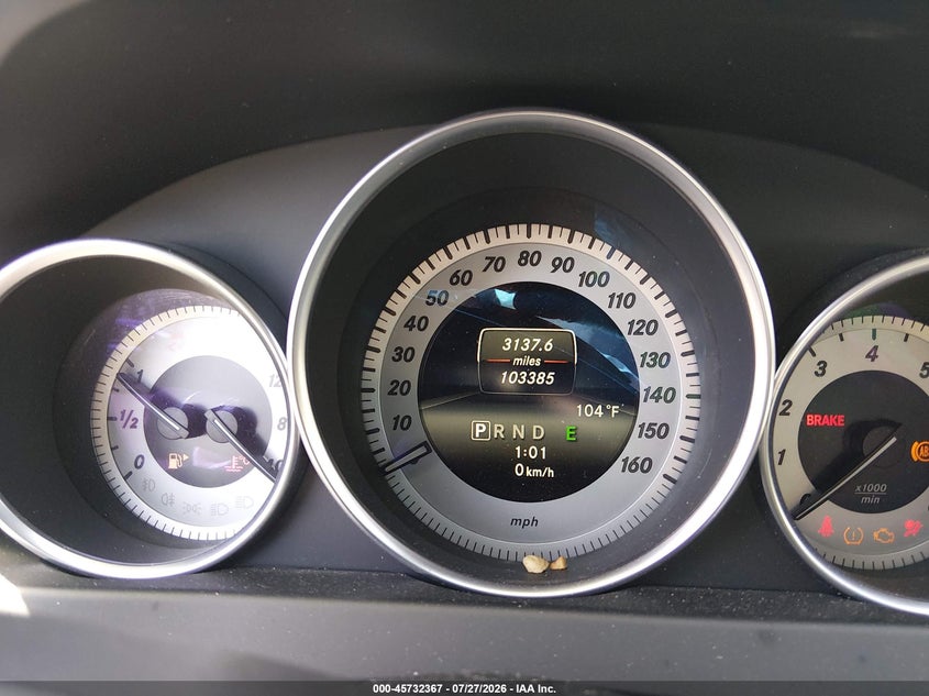 2014 Mercedes-benz C-klasse VIN WDDGF4HBXEA946995 IAAI salvage auction — FRONT END, Wait Title, sold $725 on 2026-08-24 (photo 7)