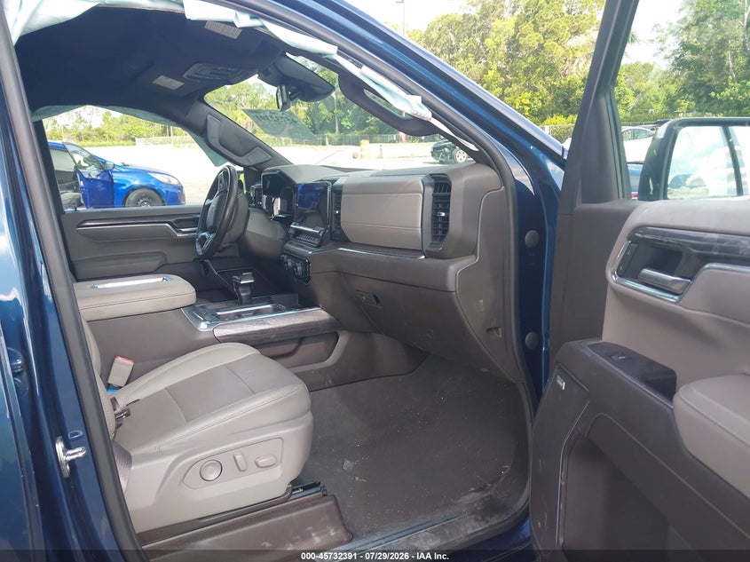 2022 Chevrolet Silverado VIN 3GCUDGET4NG577974 IAAI salvage auction — LEFT SIDE, Wait Title, sold $13,700 on 2026-08-26 (photo 5)
