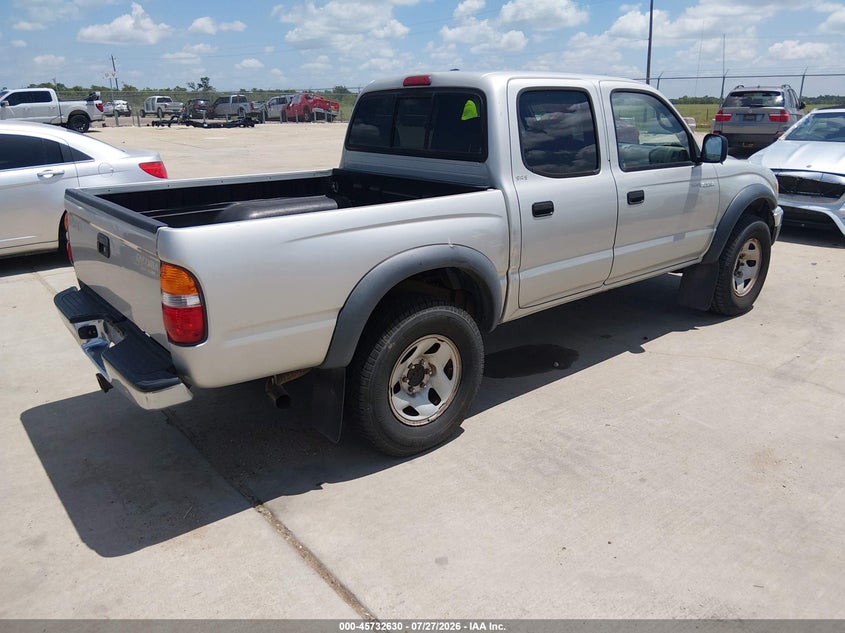 2002 Toyota Tacoma VIN 5TEGM92N92Z087514 IAAI salvage auction — NORMAL WEAR, Clear (Georgia), sold $3,650 on 2026-07-31 (photo 4)